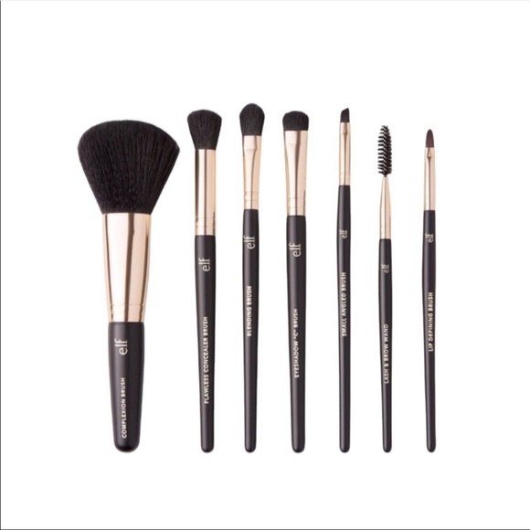 (NIB) ELF- 7 piece “Holiday Collection” brush set - Picture 2 of 2
